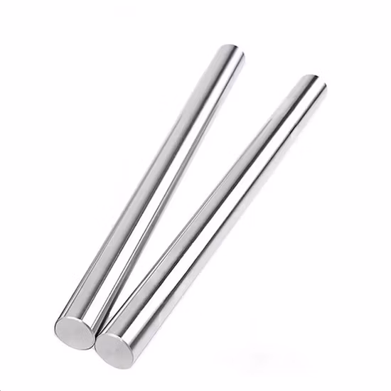 Barre ronde Gcr15 en acier inoxydable à arbre linéaire chromé trempé